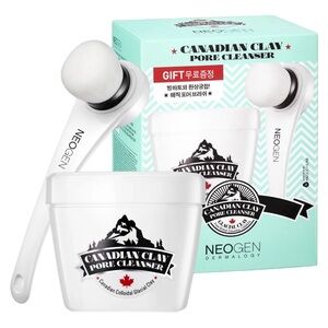 NEOGEN S. Korean Glacial Clay Pore Cleansing Mask Kit w/ Brush MSRP $39